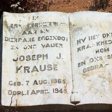 KRAUSE Joseph J. 1865-1945