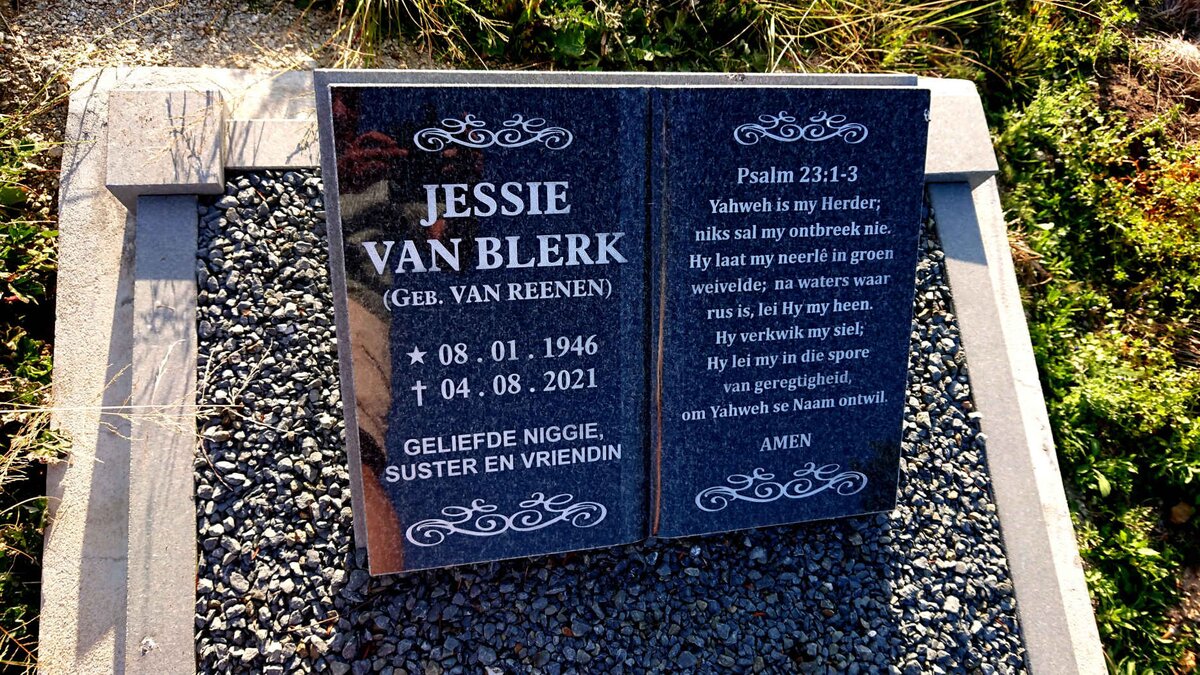 BLERK Jessie, van 1946-2021
