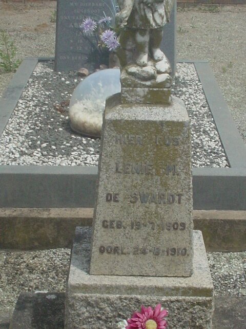SWARDT Lenie M., de 1909-1910