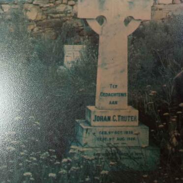 TRUTER Johan C. 1858-1926 &amp; Sophia Christina Catharina WEEBER 1853-1945