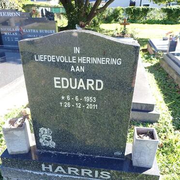 HARRIS Eduard 1953-2011