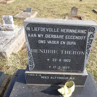 THERON Hendrik 1902-1977