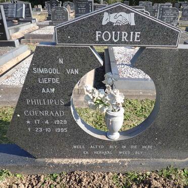 FOURIE Phillipus Coenraad 1929-1995