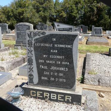 GERBER Paul Johannes 1911-1970