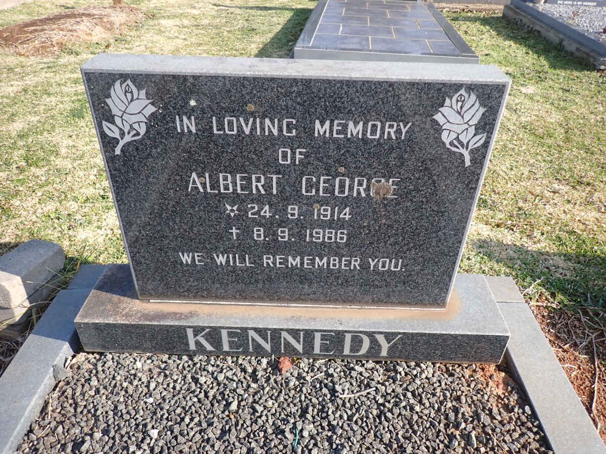 KENNEDY Albert George 1914-1986 