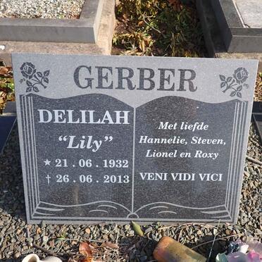 GERBER Delilah 1932-2013