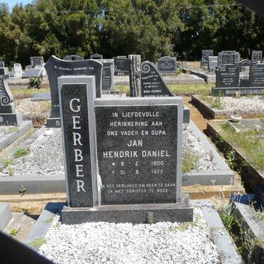 GERBER Jan Hendrik Daniel 1900-1975