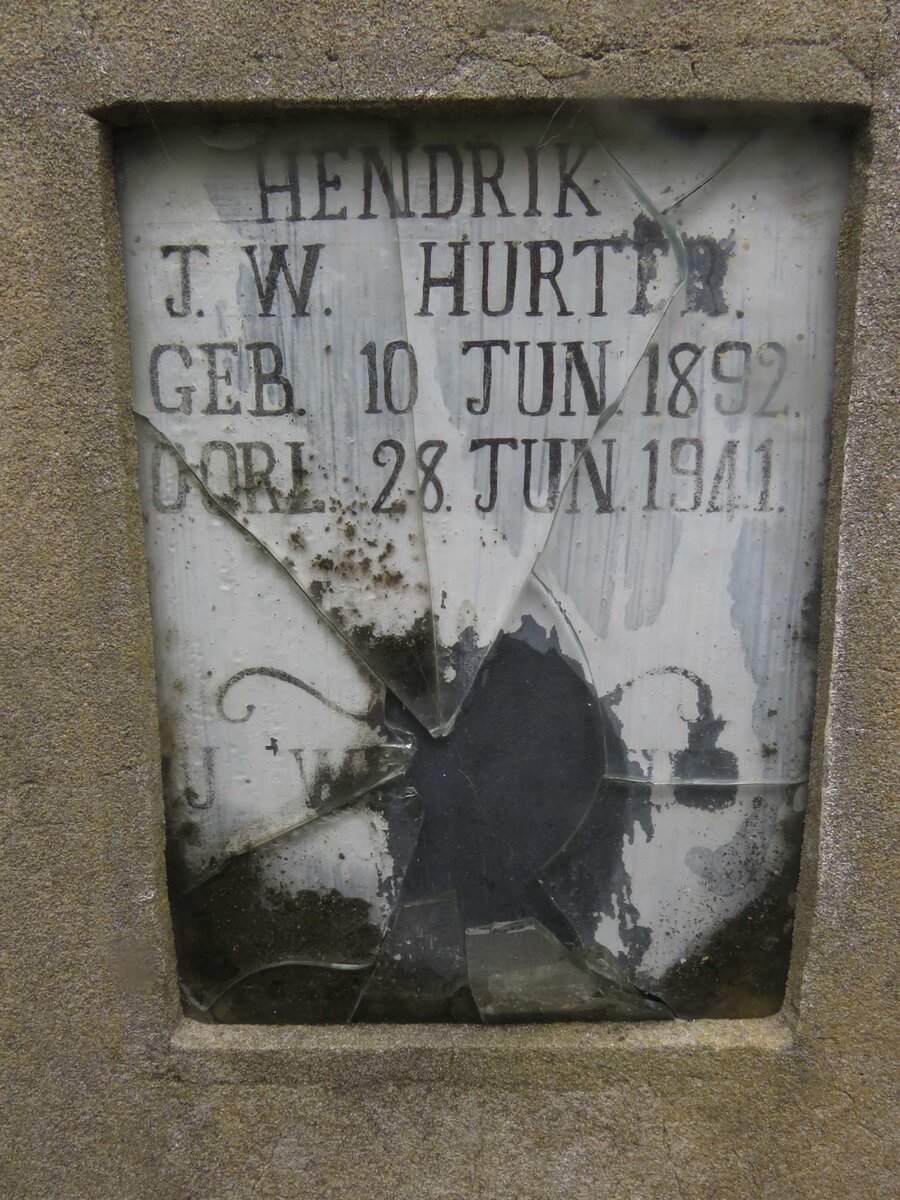 HURTER Hendrik J.W. 1892-1941