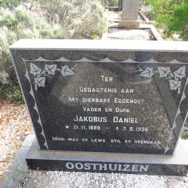 OOSTHUIZEN Jakobus Daniel 1889-1956