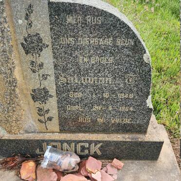 JONCK Saloman T. 1946-1964