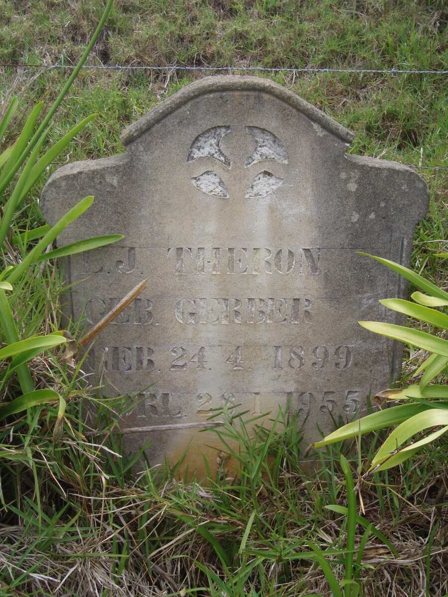 THERON L.J. nee GERBER 1899-1955