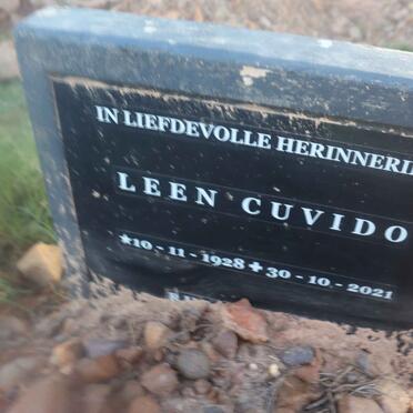 CUVIDO Leen 1928-2021