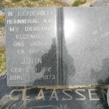 CLAASSEN John 1912-1973