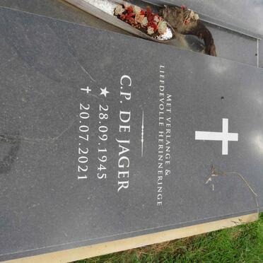 JAGER C.P., de 1945-2021
