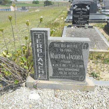 TERBLANCHE Martha Jacoba 1915-1991