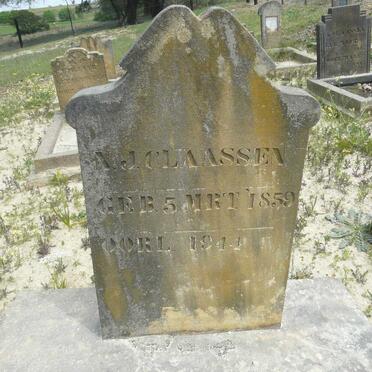 CLAASSEN A.J. 1859-1944