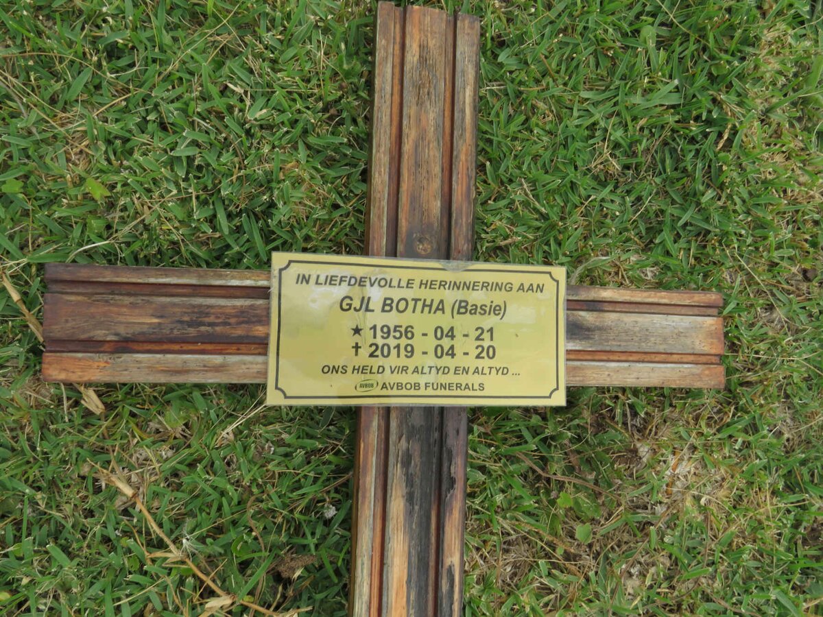 BOTHA G.J.L. 1956-2019