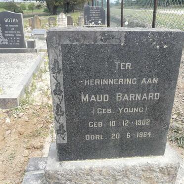 BARNARD Maud nee YOUNG 1902-1964
