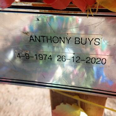 BUYS Anthony 1974-2020