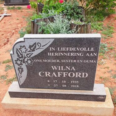 CRAFFORD Wilna 1935-2018