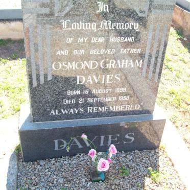DAVIES Osmond Graham 1899-1958