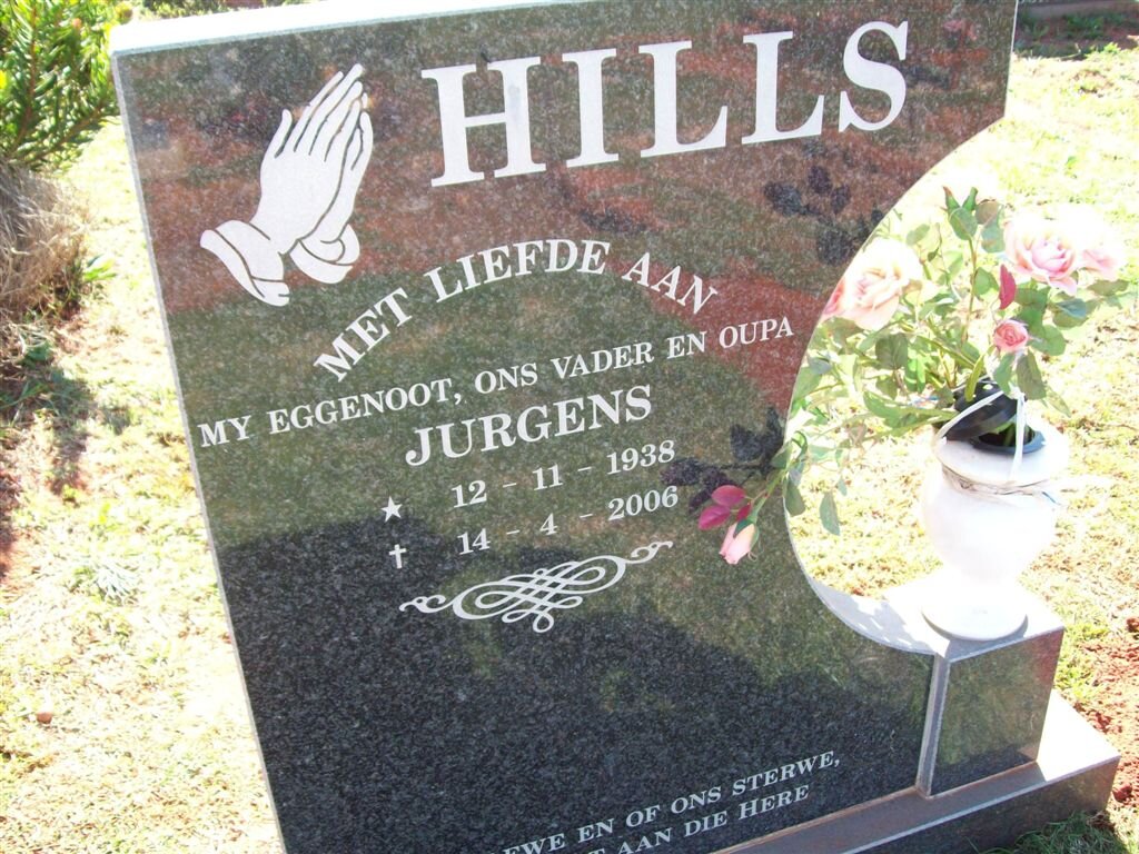 HILLS Jurgens 1938-2006