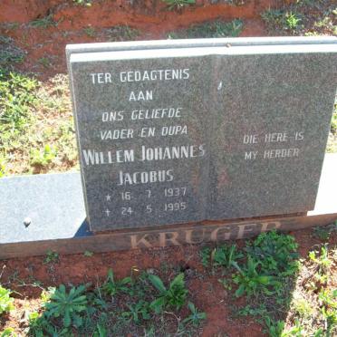 KRUGER Willem Johannes Jacobus 1937-1995