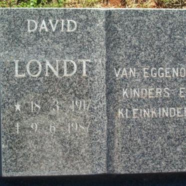 LONDT David 1917-1987