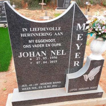 MEYER Johan Nel 1956-2019