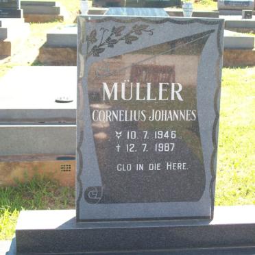 MÜLLER Cornelius Johannes 1946-1987