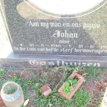 OOSTHUIZEN Johan 1946-1995