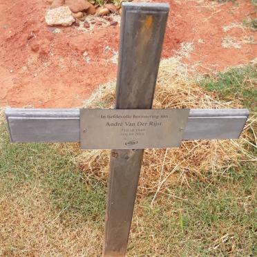 RIJST André, van der 1949-2018