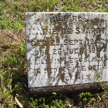 SWART Marie, de 1942-1943