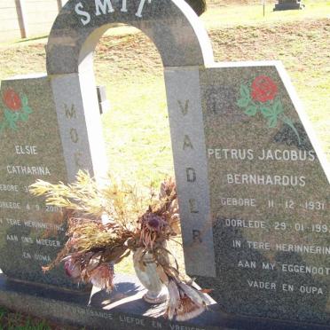 SMIT Petrus Jacobus Bernhardus 1931-1993 &amp; Elsie Catharina 1937-2002 