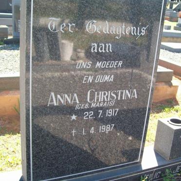 SENEKAL Ockert Jacobus 1911-1985 &amp; Anna Christina MARAIS 1917-1987 