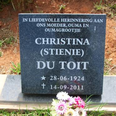 TOIT Christina, du 1924-2011