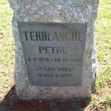 TERBLANCHE Petru 1978-1996