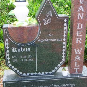 WALT Kobus, van der 1931-2011