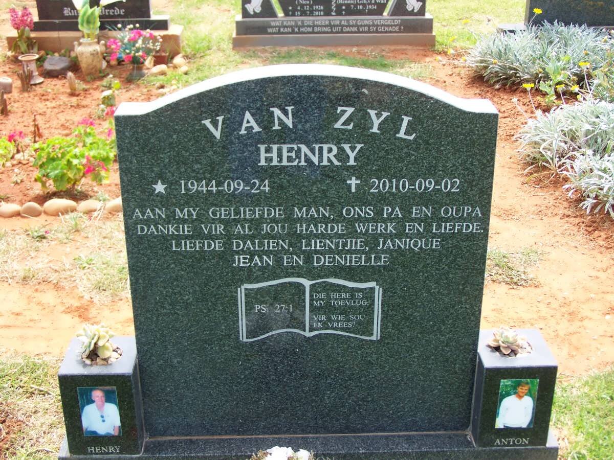ZYL Henry, van 1944-2010