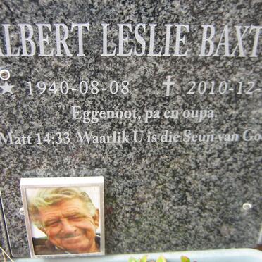 BAXTER Albert Leslie 1940-2010
