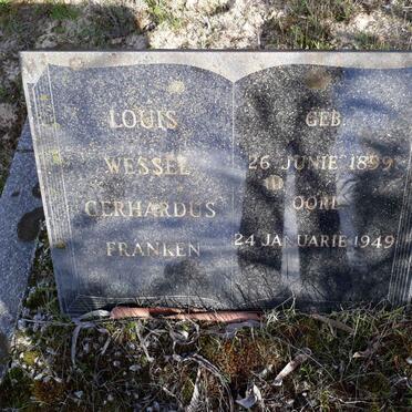 FRANKEN Louis Wessel Gerhardus 1899-1949
