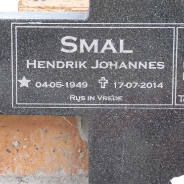 SMAL Hendrik Johannes 1949-2014