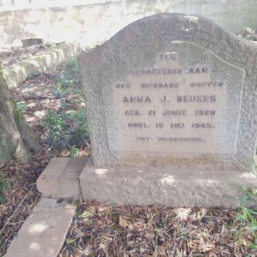 BEUKES Anna J. 1920-1945