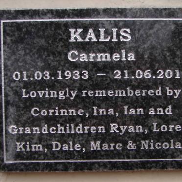 KALIS Carmela 1933-2012 _2