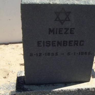 EISENBERG Mieze 1895-1965