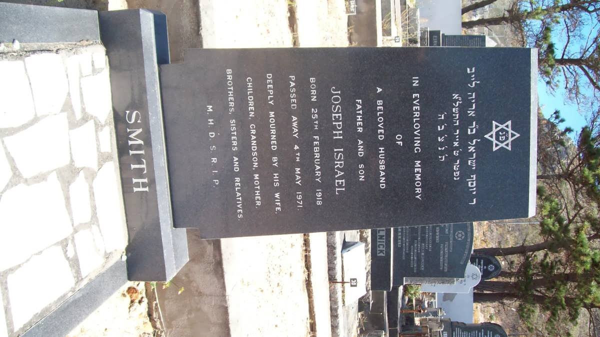 SMITH Joseph Israel 1918-1971