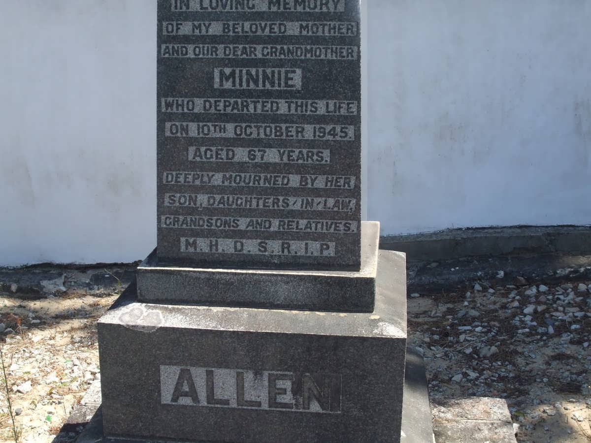 ALLEN Minnie -1945