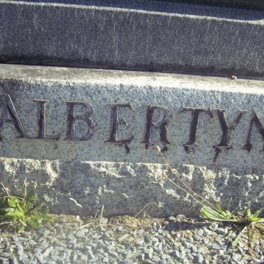 ALBERTYN Susanna Elizabeth nee BEUKES 1886-1952