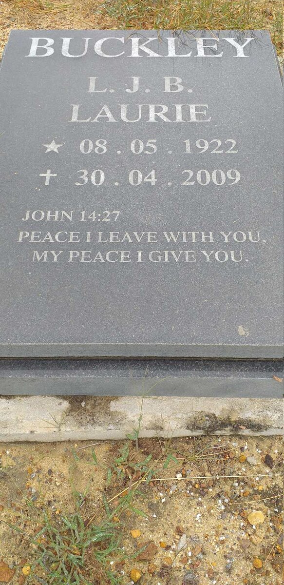 BUCKLEY L.J.B. 1922-2009