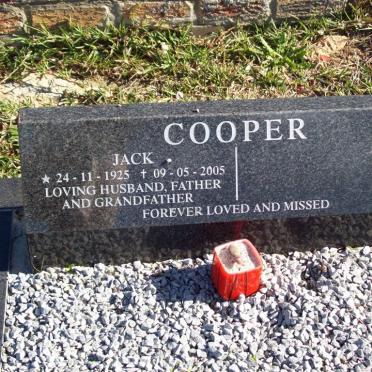 COOPER Jack 1925-2005